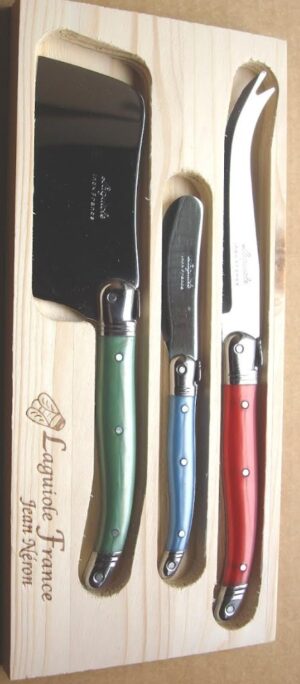 Laguiole Cheese S/3 Multicolour