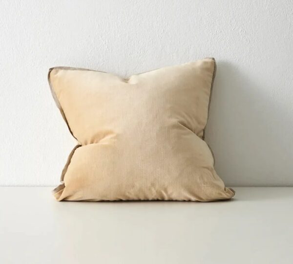 Cushion Francesca Mustard P/In 50x50