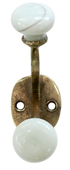 Hook Double Ceramic Small