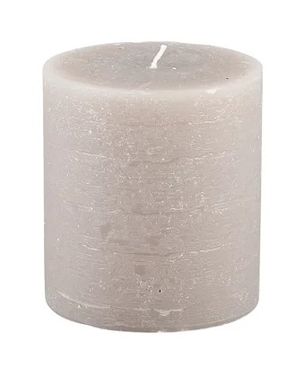 BROSTE Candle Pillar H110 - Linen.jpg Candle Broste Pillar Linen H110