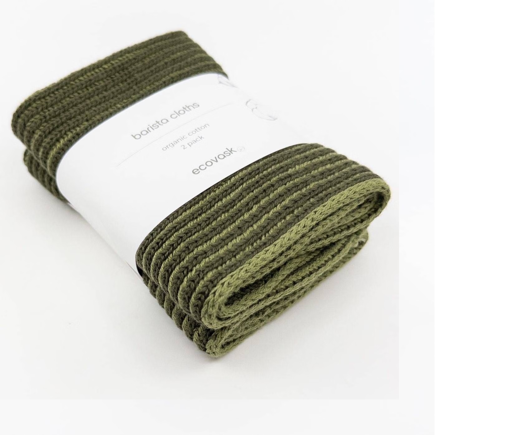 Barista Cloths 2pk - Olive.jpg Cloths Barista 2 Pack OLIVE EV