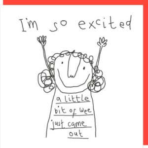 Card - Excited Wee