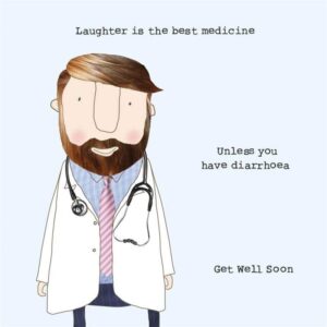 Card - Get Well Soon Diarrhoea RMGF208