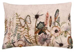 Cushion - Flora Butterfly Embroid. 40x60