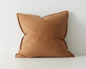 Cushion Fiore Ochre W/Fill 50x50
