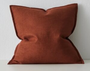 Cushion Fiore Rosewood W/Fill 50x50
