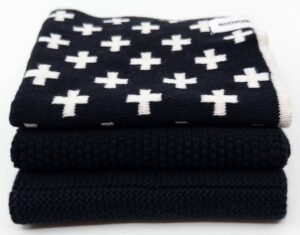 Cloths - Mixed 3pk MONOCHROME DC