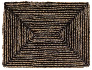 P/Mat Rect. Simply Black Cloth 41cm