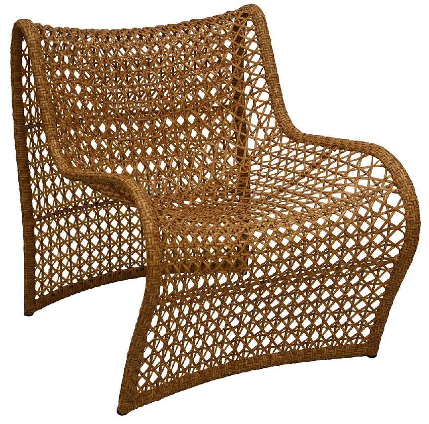 WAVE Outdoor Chair - Dark Natural.jpg O/Door Chair Wave Tan
