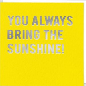 Card - "Sunshine" RBCLN173