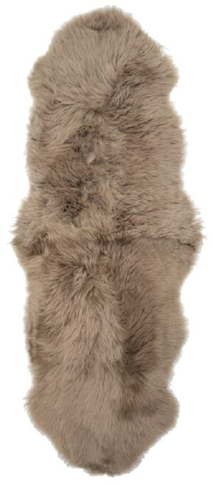 Sheepskin - Mid Brown 170cmx65cm