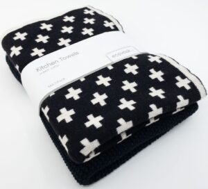 Towel Kitchen 2 Pack Combo MONOCHROME EV