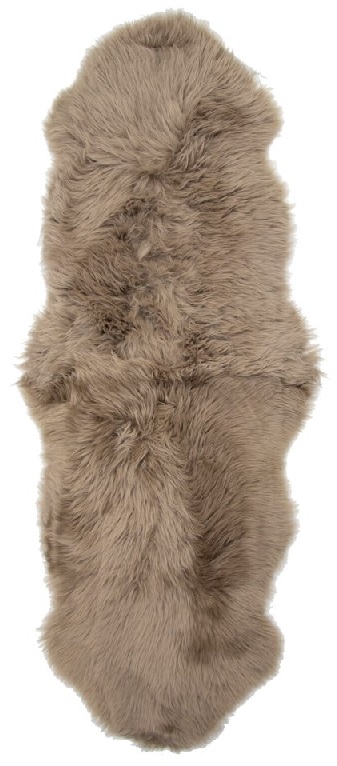 Sheepskin Double - Mid Brown.jpg Sheepskin - Mid Brown 170cmx65cm